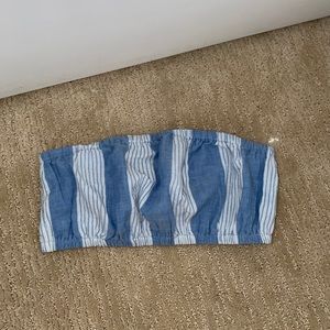 American eagle striped tube top